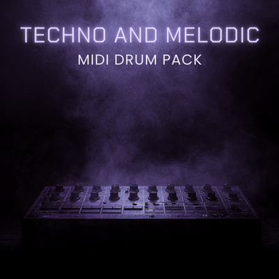 MusicCreator Techno Drum MIDI Pack