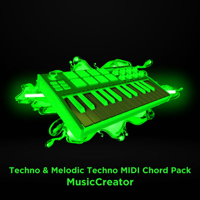 MusicCreator Techno & Melodic MIDI Chord Pack