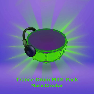 MusicCreator Trance Drum MIDI Pack