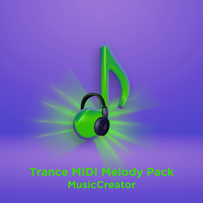 MusicCreator Trance MIDI Melody Pack