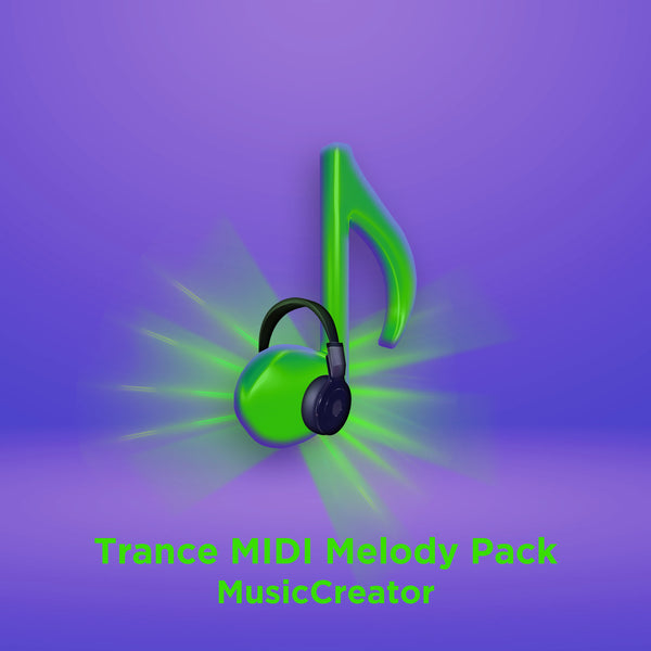 MusicCreator Trance MIDI Melody Pack