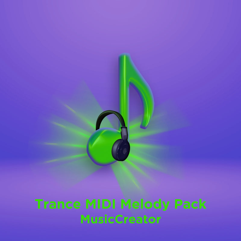 MusicCreator Trance MIDI Melody Pack