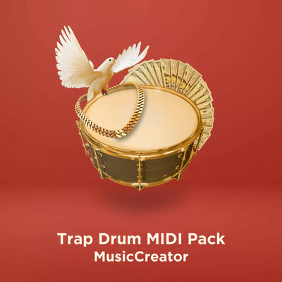 MusicCreator Trap Drum MIDI Pack