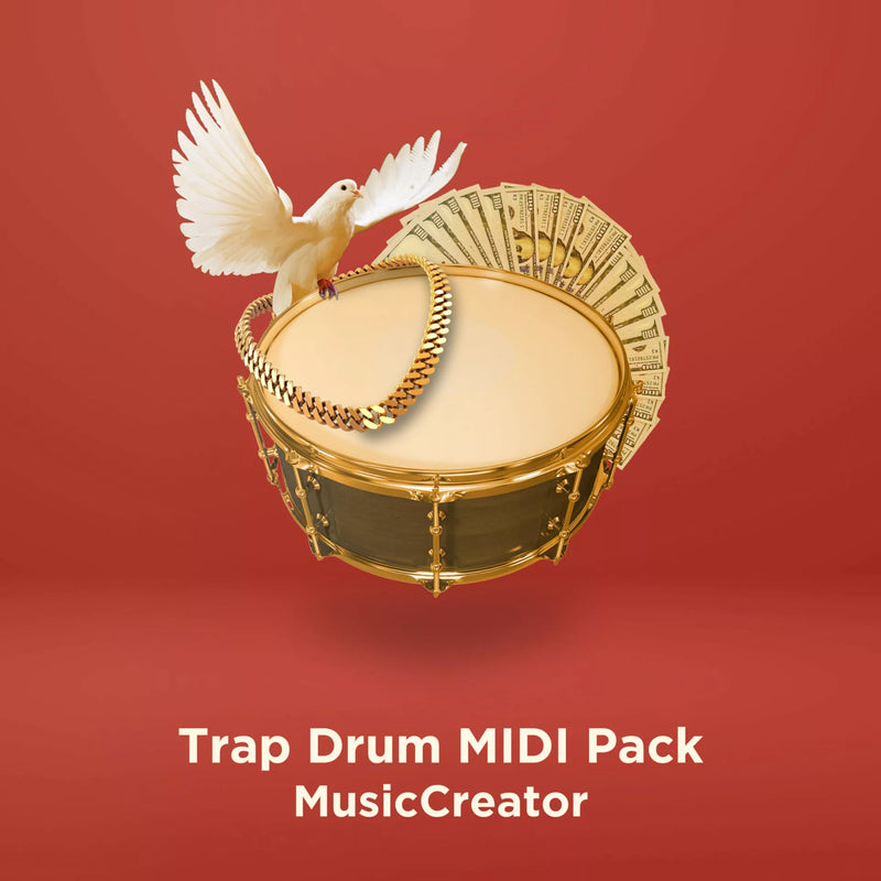 MusicCreator Trap Drum MIDI Pack
