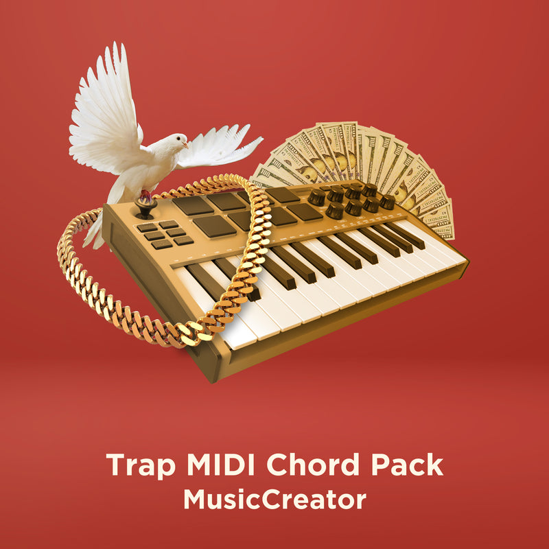 MusicCreator Trap MIDI Chord Pack