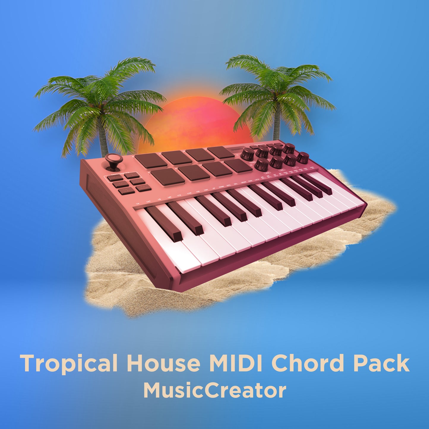MusicCreator Tropical House MIDI Chord Pack