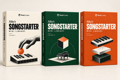 Niko's Songstarter MIDI Trilogy (Vol. 1, Vol. 2, Vol. 3)